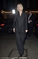 ELLA RICHARDS Arrives at Hugo Boss LFW Party at The Twenty Two Mayfair in London 02/17/2024