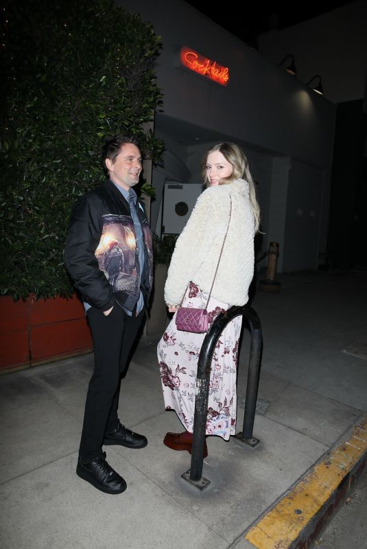 ELLE EVANS Arrives at Giorgio Baldi Restaurant in Santa Monica 02/14/2024