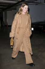 ELLEN POMPEO Out for Dinner with Friends at Sushi Park in Los Angeles 02/08/2024