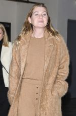 ELLEN POMPEO Out for Dinner with Friends at Sushi Park in Los Angeles 02/08/2024