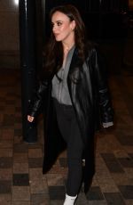 ELLIE LEACH Arrives Back at Her Hotel in Leeds 02/01/2024