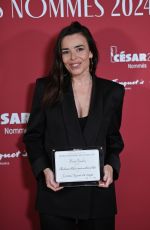 ELODIE BOUCHEZ at Cesar 2024 Nominee Dinner at Le Fouquet’s in Paris 02/05/2024