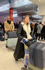 ELSA HOSK Arrives at LAX Airport in Los Angeles 02/04/2024