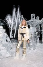 ELSA HOSK at Moncler Grenoble Fall/Winter 2024 Fashion Show in St Moritz 02/03/2024