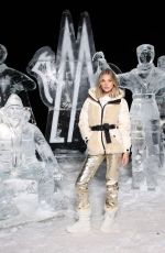 ELSA HOSK at Moncler Grenoble Fall/Winter 2024 Fashion Show in St Moritz 02/03/2024