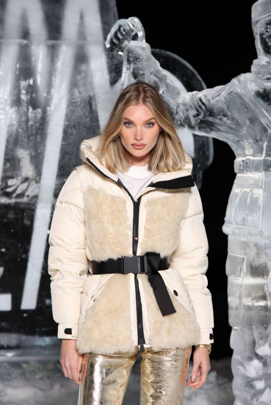 ELSA HOSK at Moncler Grenoble Fall/Winter 2024 Fashion Show in St Moritz 02/03/2024