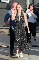 EMILY BLUNT Arrives at Jimmy Kimmel Live 02/22/2024