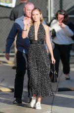 EMILY BLUNT Arrives at Jimmy Kimmel Live 02/22/2024