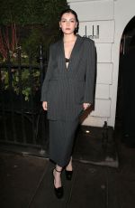 EMILY CAREY at Dunhill & Bsbp Pre-bafta Filmmakers Dinner and Party in London 02/13/2024
