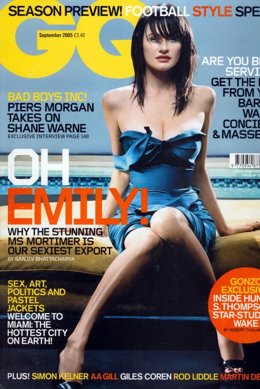 EMILY MORTIMER for GQ, September 2005
