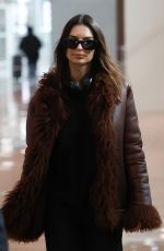 EMILY RATAJKOWSKI at Charles de Gaulle Airport in Paris 02/27/2024