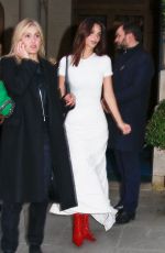 EMILY RATAJKOWSKI Leaves Her Hotel at Paris Fashion Week 02/28/2024