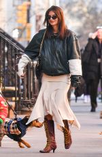 EMILY RATAJKOWSKI Out and About in New York 02/19/2024