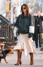 EMILY RATAJKOWSKI Out and About in New York 02/19/2024