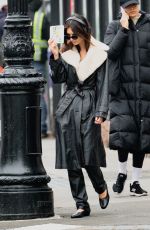 EMILY RATAJKOWSKI Out for a Morning Walk in New York 02/23/2024