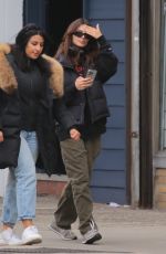 EMILY RATAJKOWSKI Out with a Friend in New York 02/21/2024