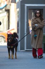 EMILY RATAJKOWSKI Out with Her Dog Colombo in New York 02/20/2024