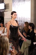 EMILY RATAJKOWSKI Walks Runway at Tory Burch Fashion Show in New York 02/12/2024