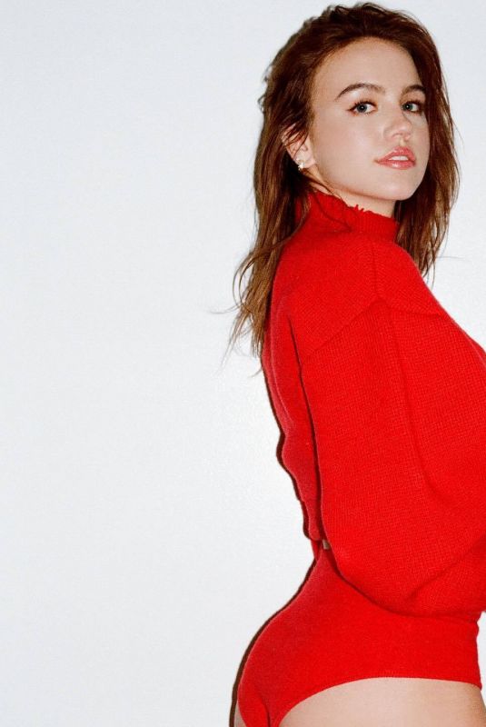 EMMA BROOKS at a Photoshoot, February 2024