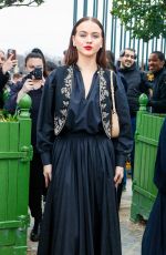 EMMA BROOKS at Christian Dior Show at Paris Fashion Week 02/27/2024