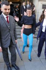 EMMA CORRIN Leaves a Hotel in London 02/18/2024
