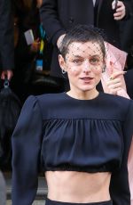 EMMA CORRIN Leaves a Hotel in London 02/18/2024