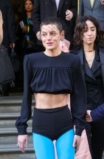EMMA CORRIN Leaves a Hotel in London 02/18/2024