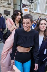 EMMA CORRIN Leaves a Hotel in London 02/18/2024