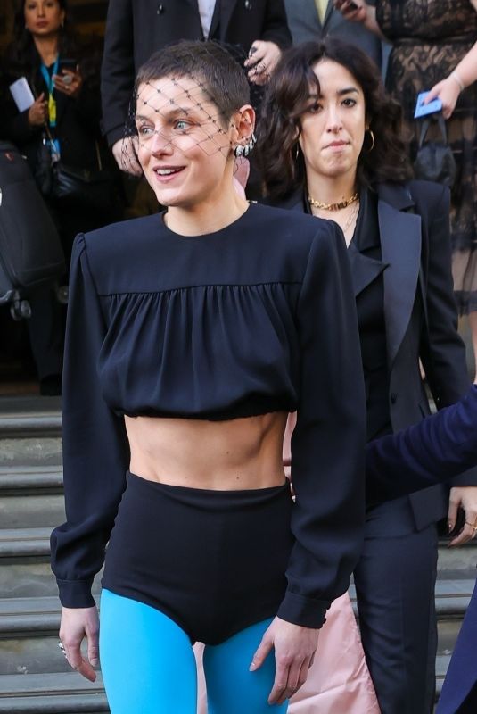 EMMA CORRIN Leaves a Hotel in London 02/18/2024