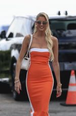 EMMA HERNAN on the Set of Selling Sunset in West Hollywood 02/27/2024