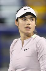 EMMA RADUCANU at Mubadala Abu Dhabi Open in Abu Dhabi 02/05/2024