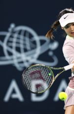 EMMA RADUCANU at Mubadala Abu Dhabi Open in Abu Dhabi 02/05/2024