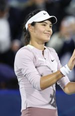 EMMA RADUCANU at Mubadala Abu Dhabi Open in Abu Dhabi 02/05/2024