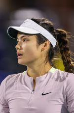 EMMA RADUCANU at Mubadala Abu Dhabi Open in Abu Dhabi 02/07/2024