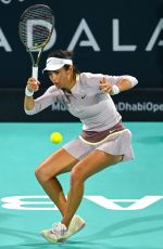 EMMA RADUCANU at Mubadala Abu Dhabi Open in Abu Dhabi 02/07/2024