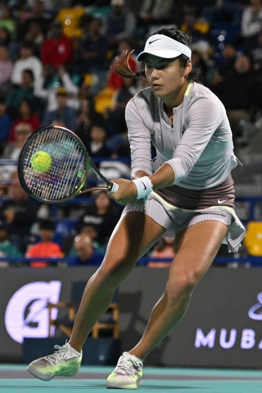 EMMA RADUCANU at Mubadala Abu Dhabi Open in Abu Dhabi 02/07/2024