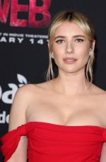 EMMA ROBERTS at Madame Web Premiere in Los Angeles 02/12/2024
