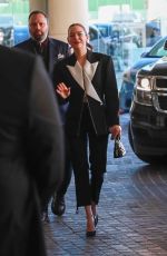 EMMA STONE Arrives at 96th Oscars Nominees Luncheon in Beverly Hills 02/12/2024