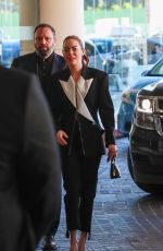 EMMA STONE Arrives at 96th Oscars Nominees Luncheon in Beverly Hills 02/12/2024