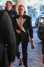 EMMA STONE Arrives at 96th Oscars Nominees Luncheon in Beverly Hills 02/12/2024
