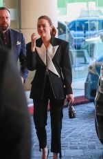 EMMA STONE Arrives at 96th Oscars Nominees Luncheon in Beverly Hills 02/12/2024