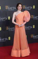 EMMA STONE at 2024 EE Bafta Film Awards in London 02/18/2024