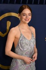 EMMA STONE at 30th Annual Screen Actors Guild Awards in Los Angeles 02/24/2024