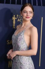 EMMA STONE at 30th Annual Screen Actors Guild Awards in Los Angeles 02/24/2024