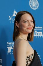 EMMA STONE at 39th Annual American Riviera Award in Santa Barbara 02/11/2024