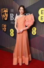 EMMA STONE at EE Bafta Film Awards 2024 in London 02/18/2024