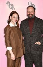 EMMA STONE at Poor Things SPecial Screening in London 01/31/2024