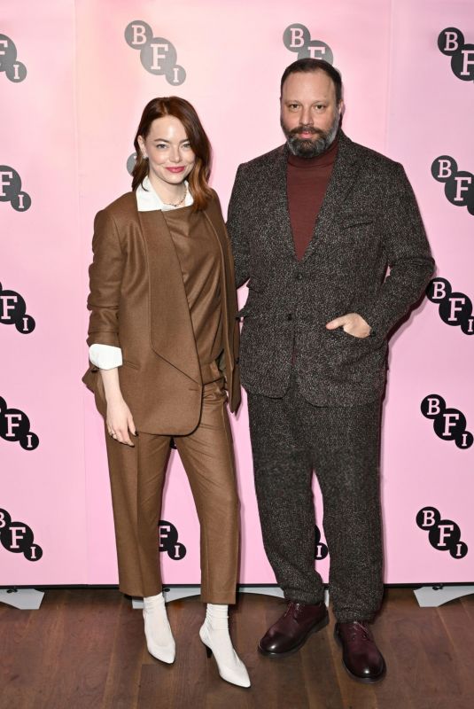 EMMA STONE at Poor Things SPecial Screening in London 01/31/2024
