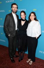 EMMA STONE at Problemista Screening in New York 02/27/2024
