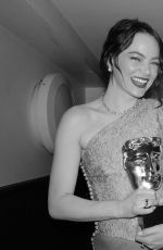EMMA STONE - Bafta 2024 Protraits, February 2024
